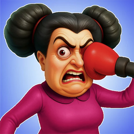 Crazy Aunty: Slap & Punch