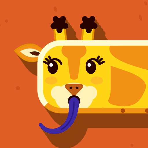 Grazing Giraffe